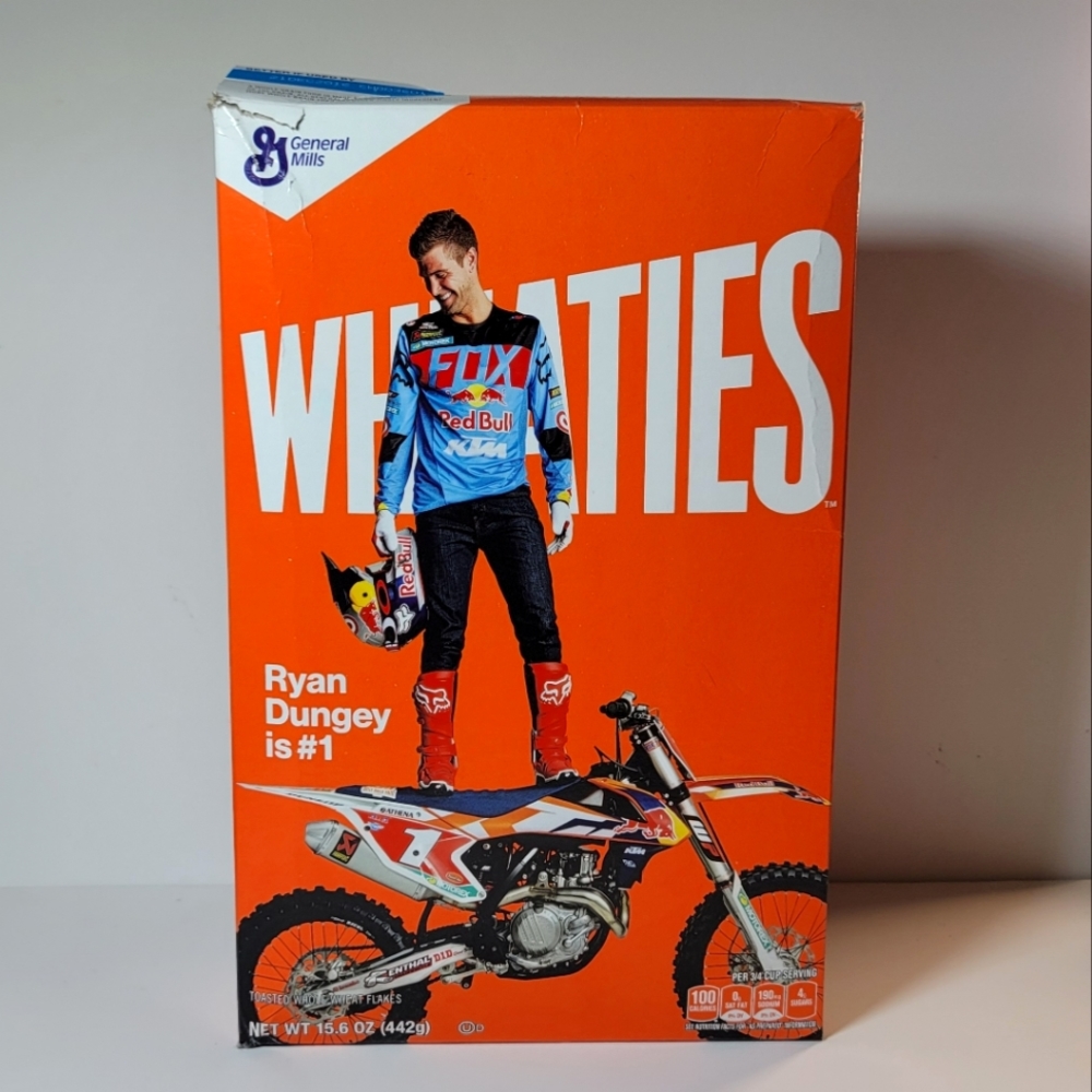 SEALED Ryan Dungey Wheaties Cereal Box